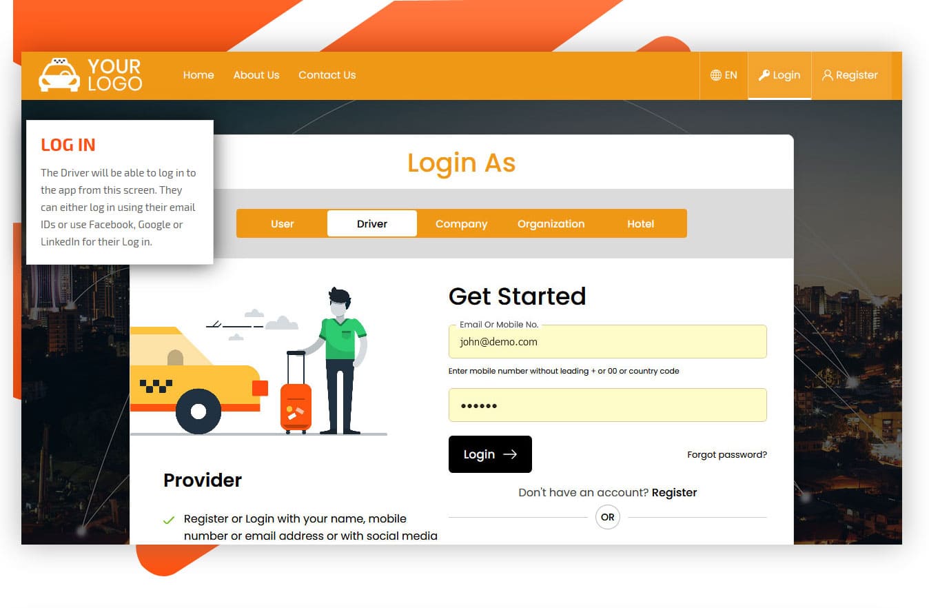 login login