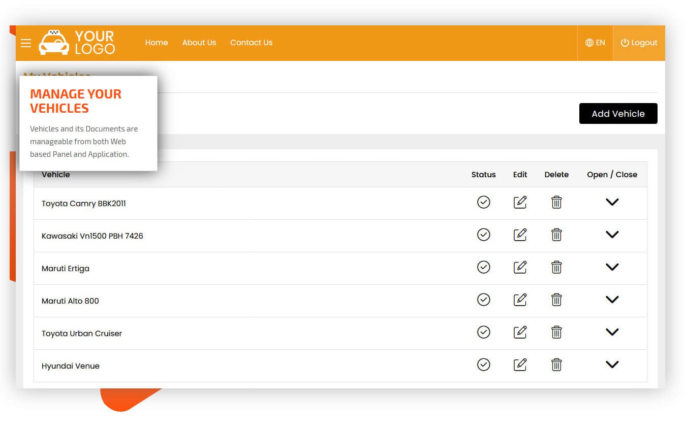 manage address manage address