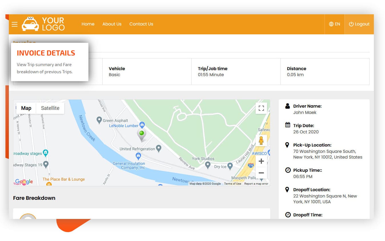invoice details invoice details