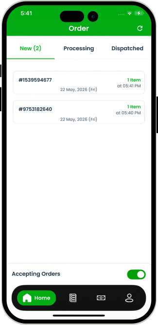 restaurant or store app