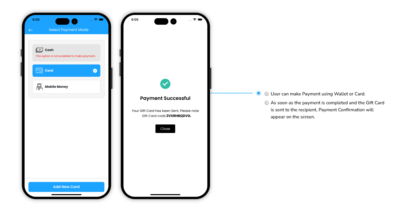 payment confirmation