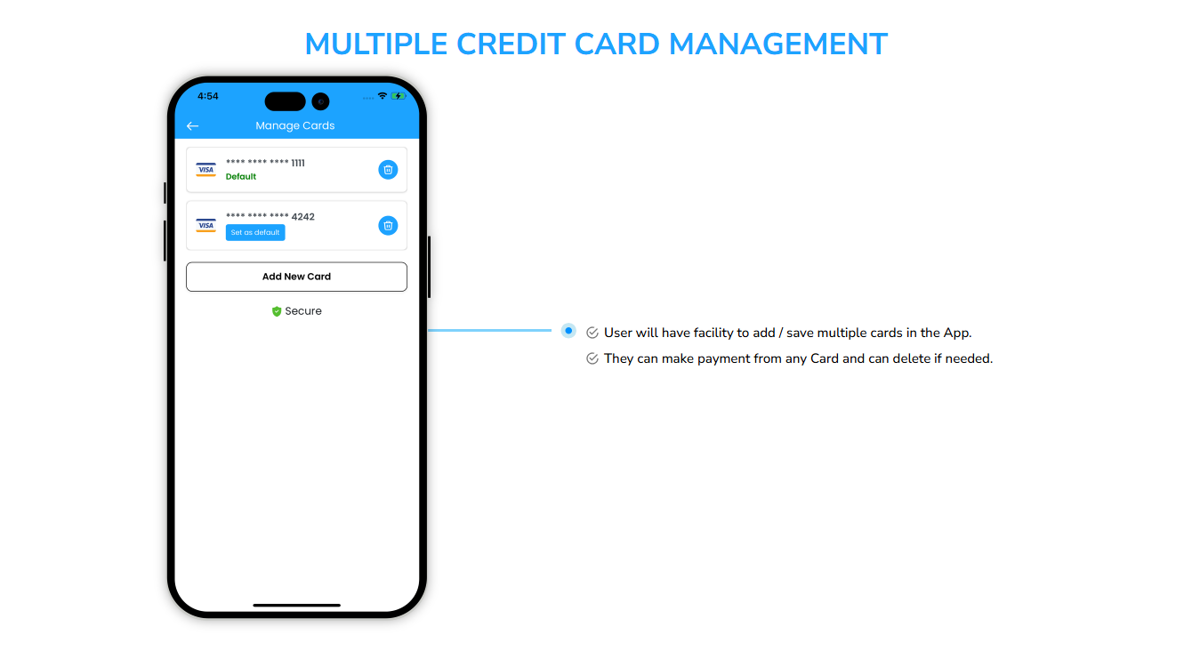 Multiple Credit Card Management