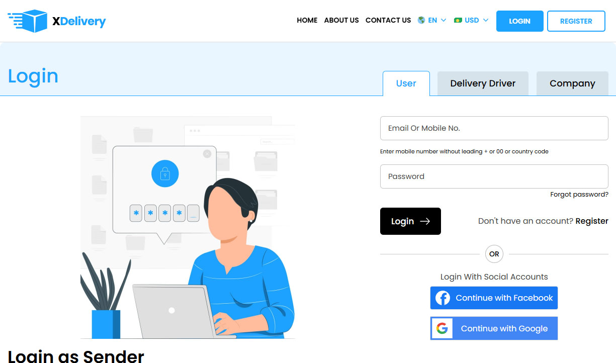 Login