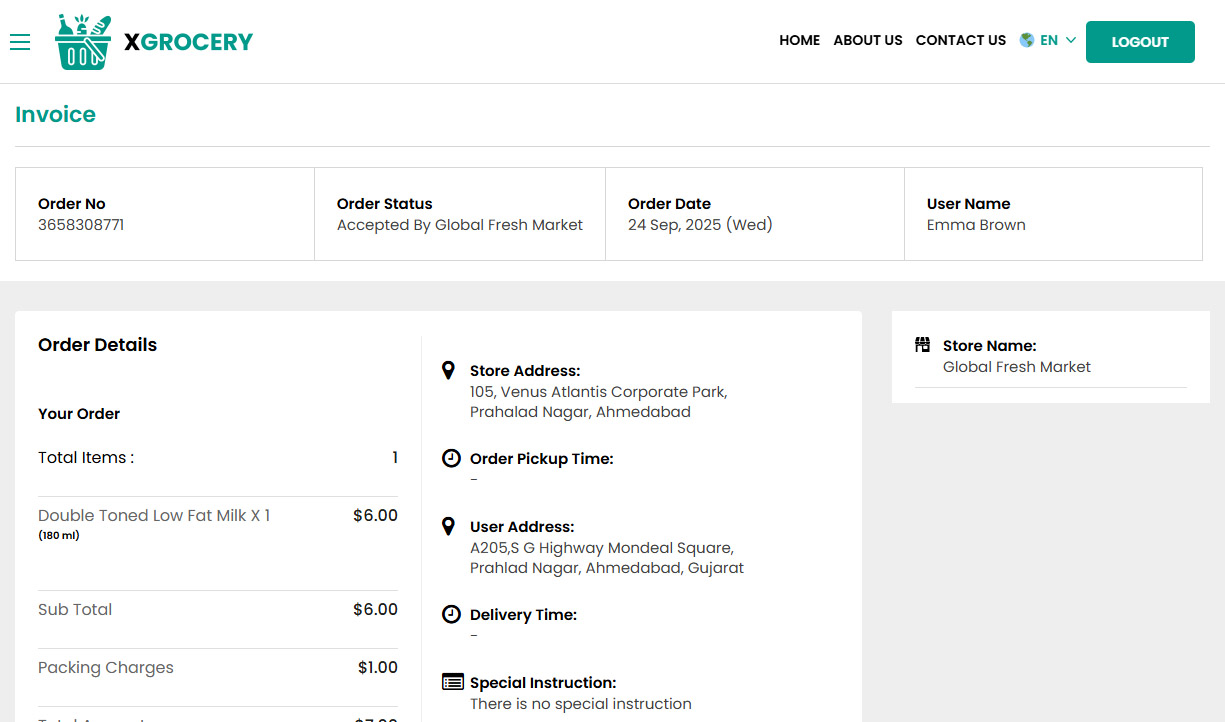 Invoice