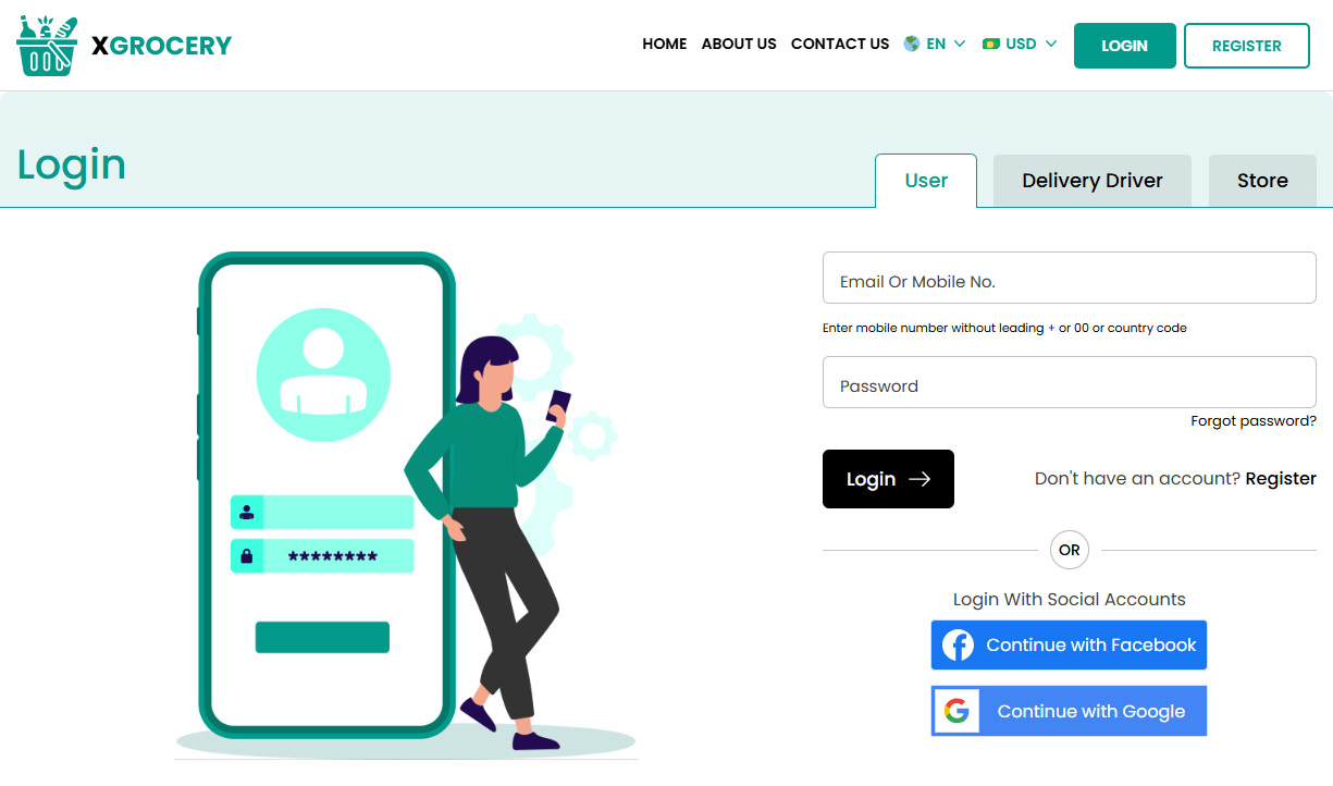 Login