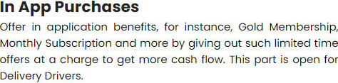 In App Purchases