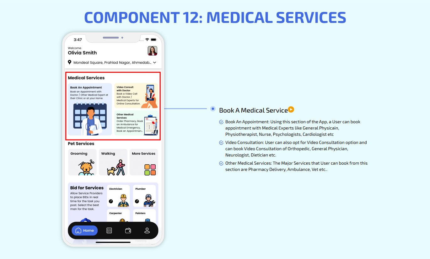 Book a Medical Services