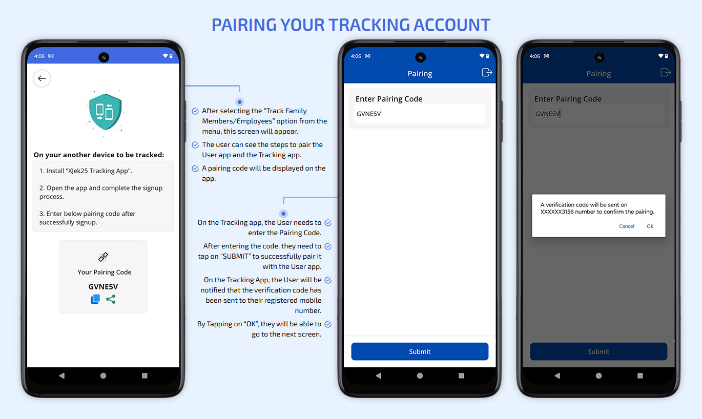 Pairing Your Tracking Account
