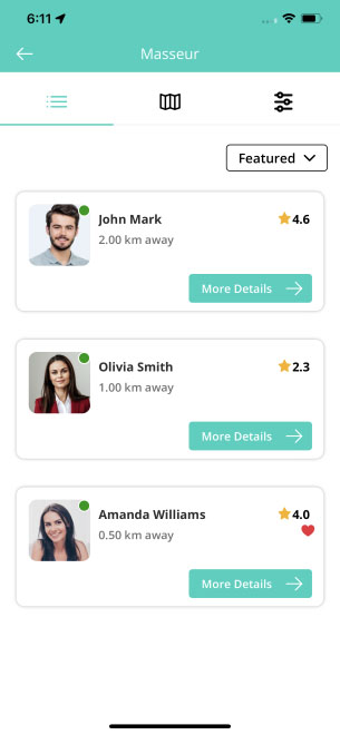 user profile setting