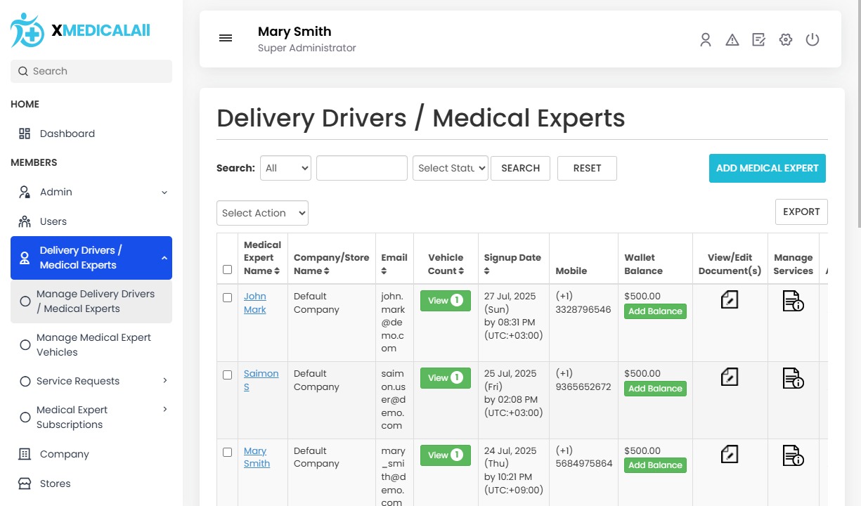 Medical Experts
