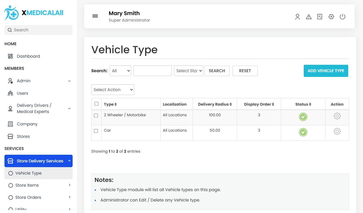 Vehicle Type