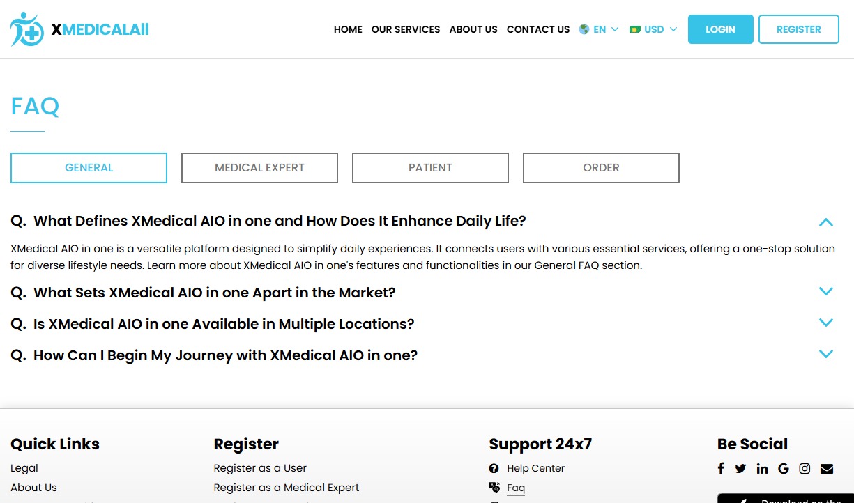FAQ Page