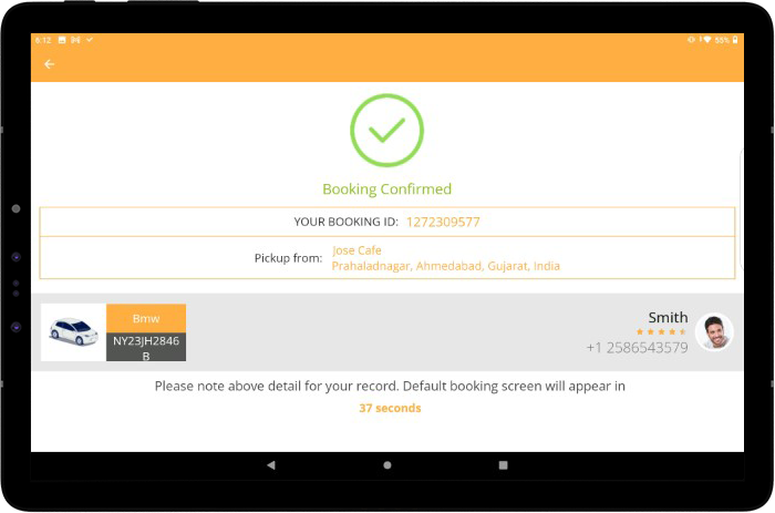 Booking Confirmed