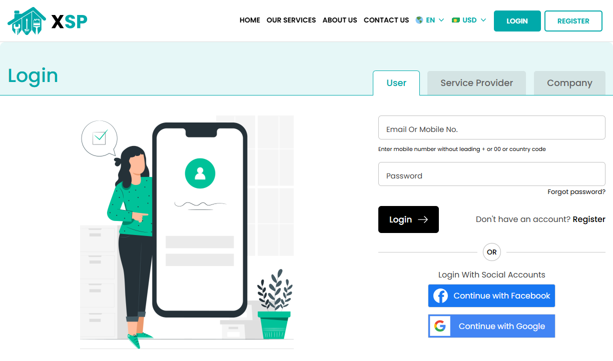 Login